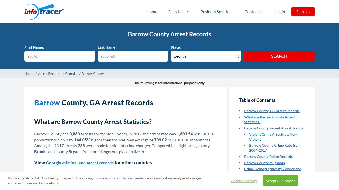 Barrow County, GA Arrests, Mugshots & Jail Records ...